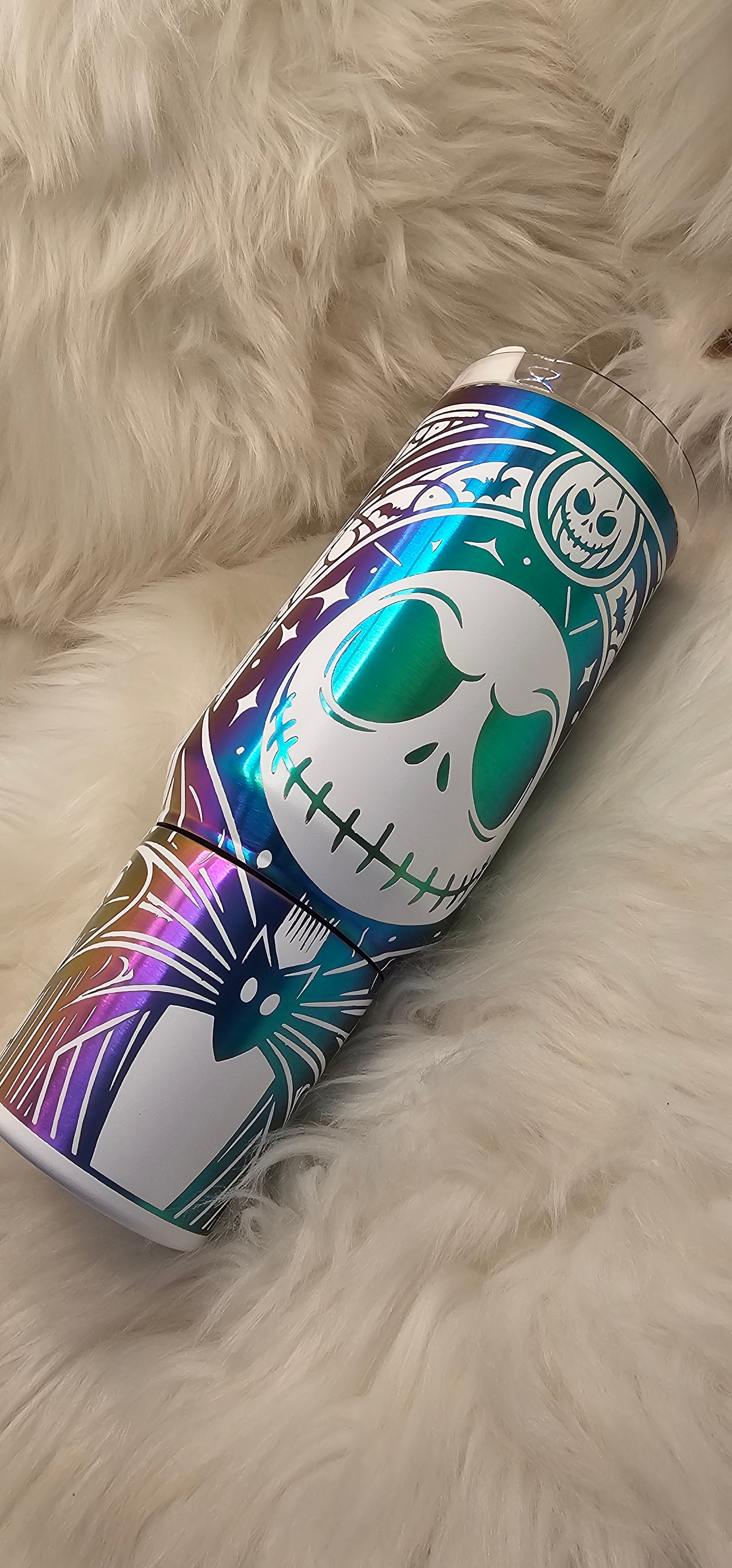Jack Rainbow Engraved Tumbler