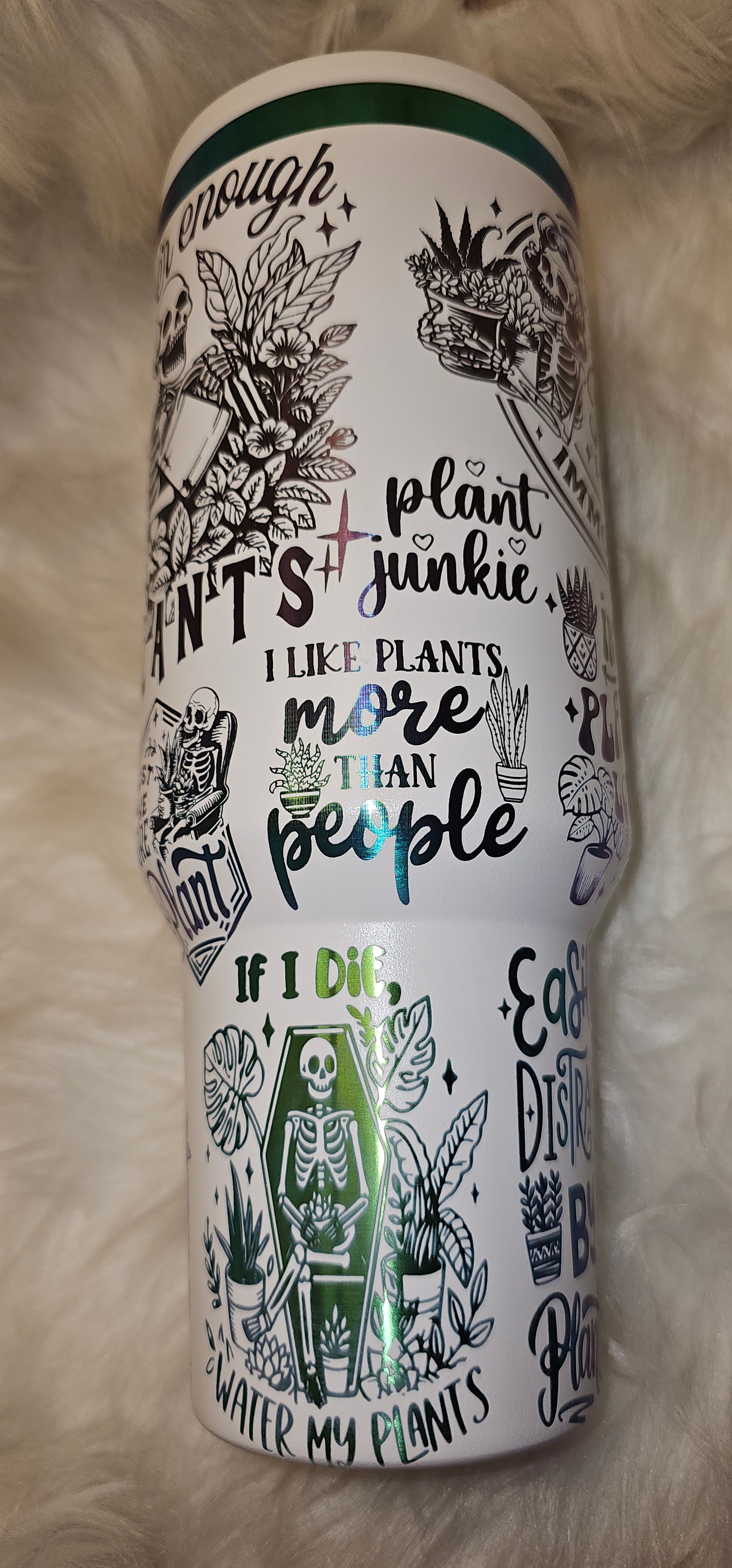 Plant Lady Engraved Tumbler