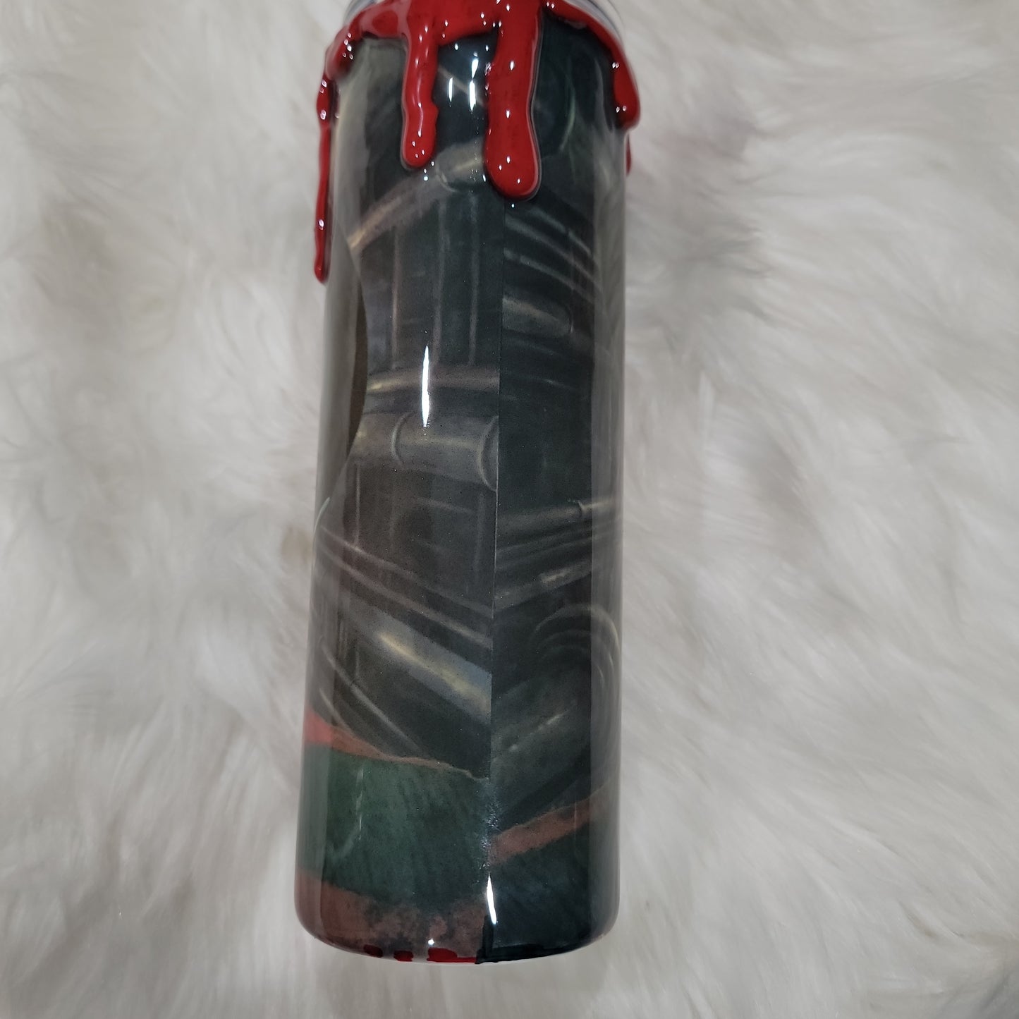 20 oz GLOW Nasty Freddy 3D drip tumbler