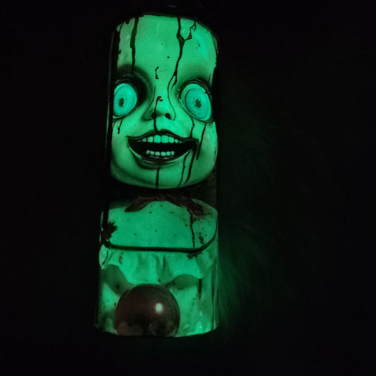 MTO 25 oz GLOW Annabelle 3D drip tumbler