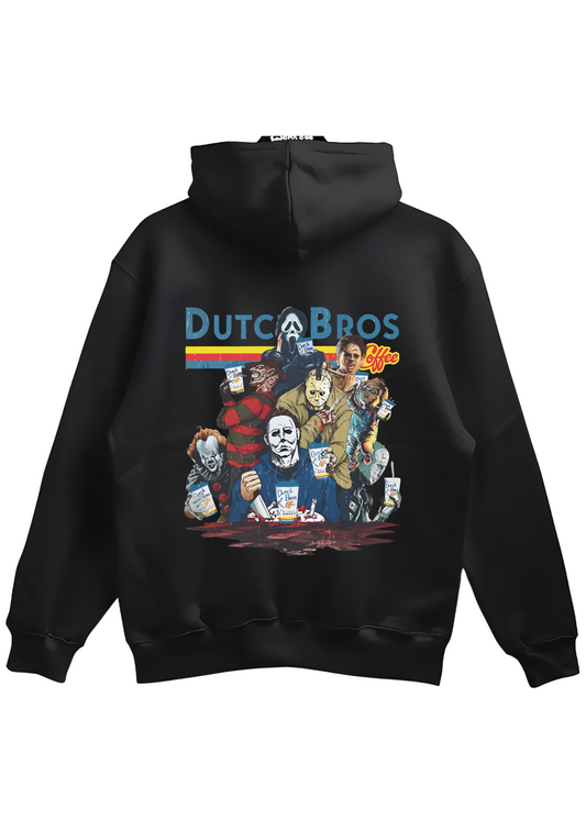 Dutch Bros Horror Hoodie