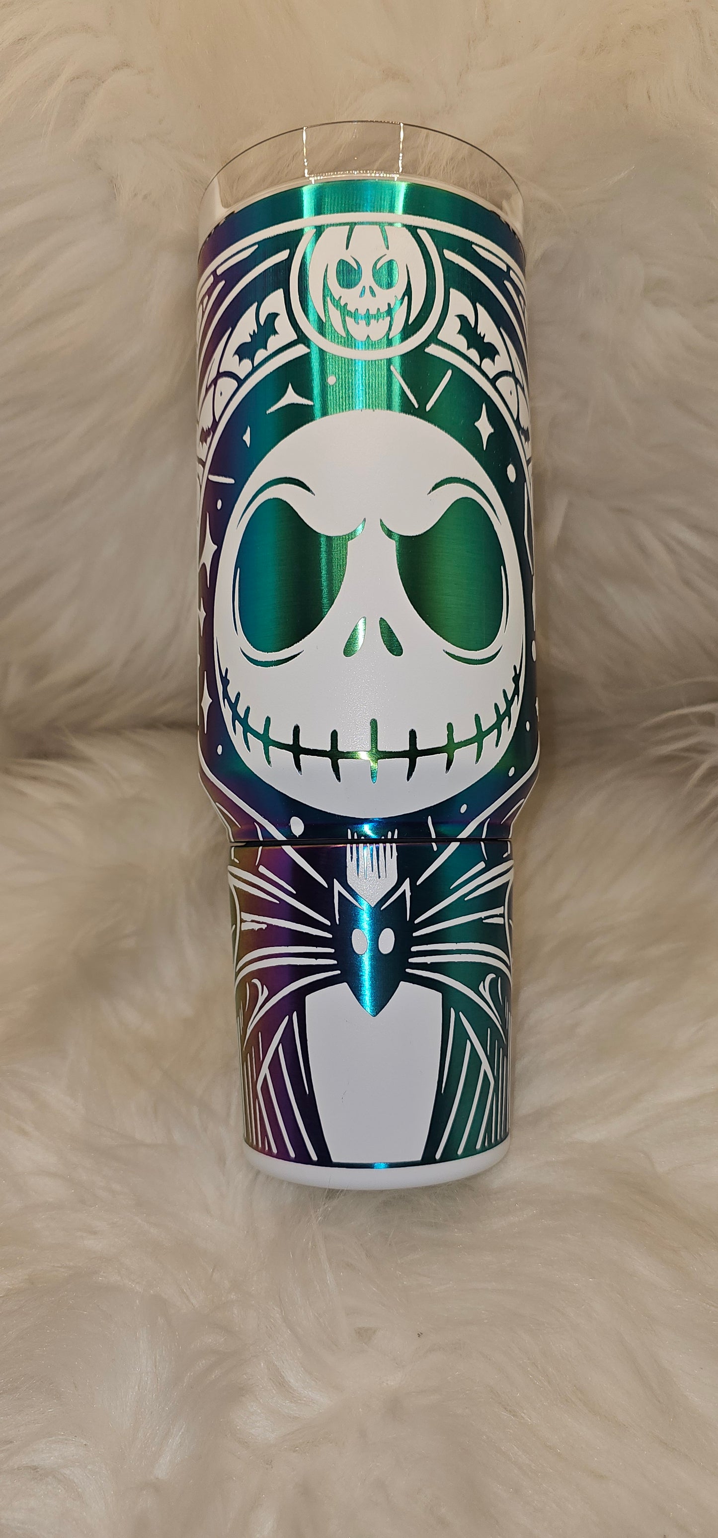 Jack Rainbow Engraved Tumbler