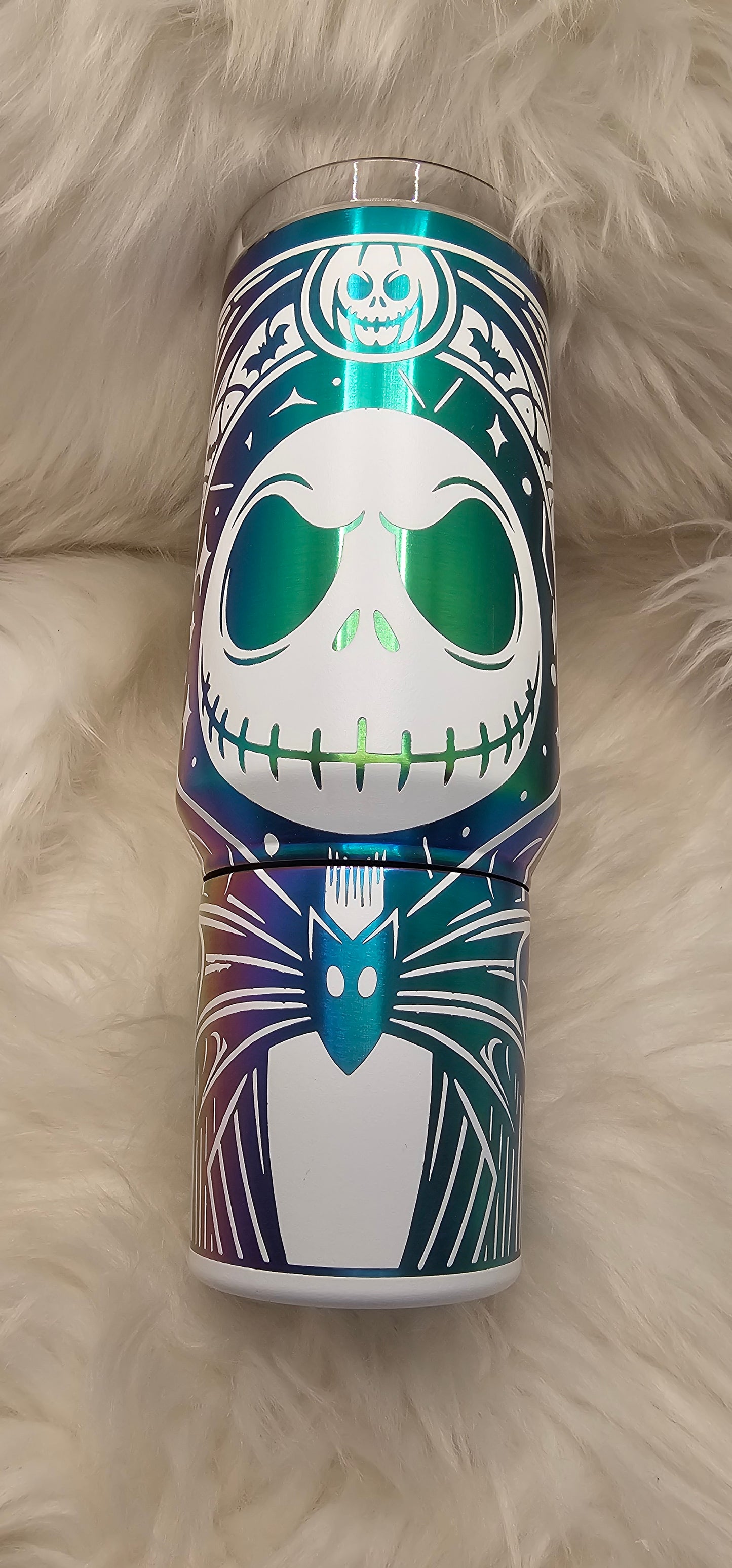 Jack Rainbow Engraved Tumbler