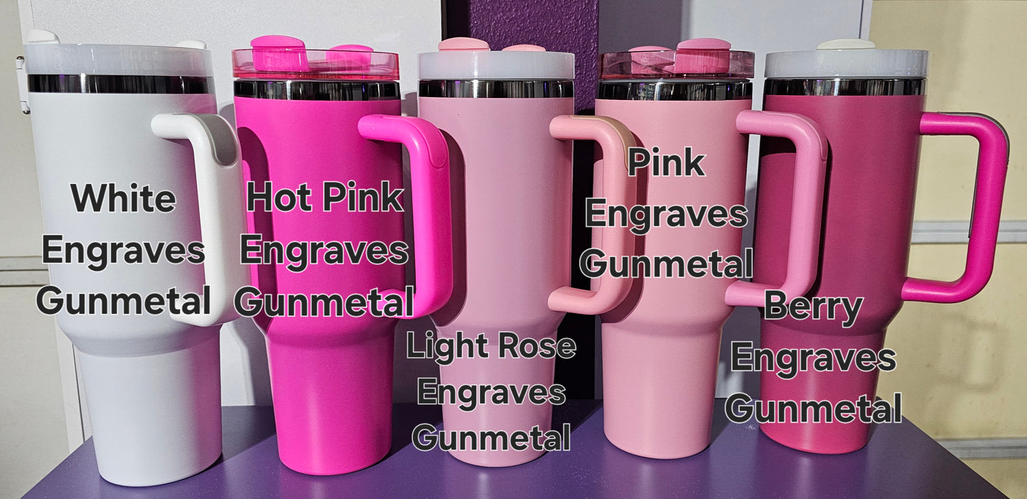 Fricken Bats 40 oz Engraved Tumbler