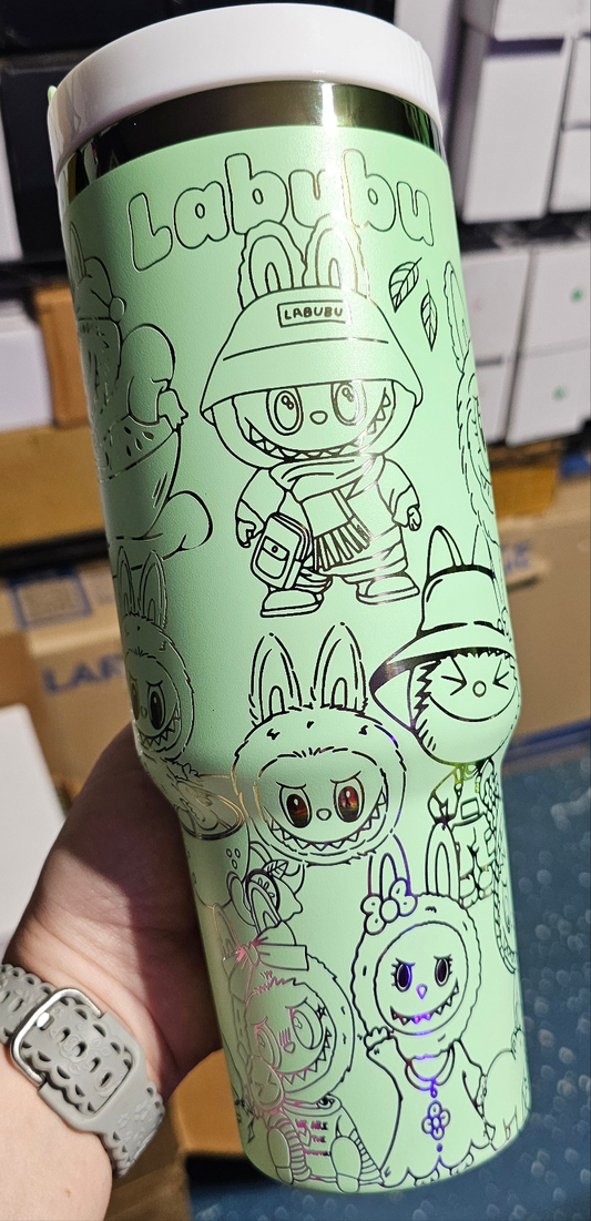 Labubu Engraved Tumbler