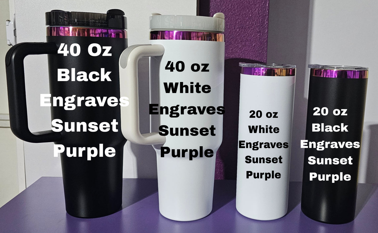 Fricken Bats 40 oz Engraved Tumbler