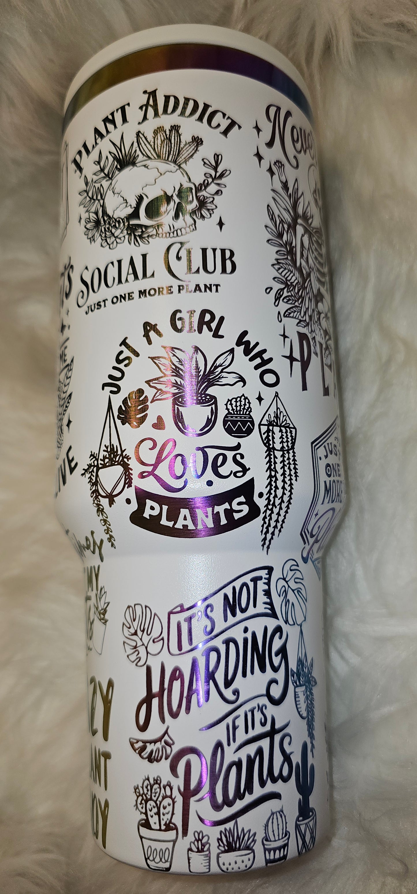 Plant Lady Engraved Tumbler