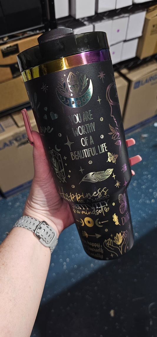 Self Love Engraved Tumbler