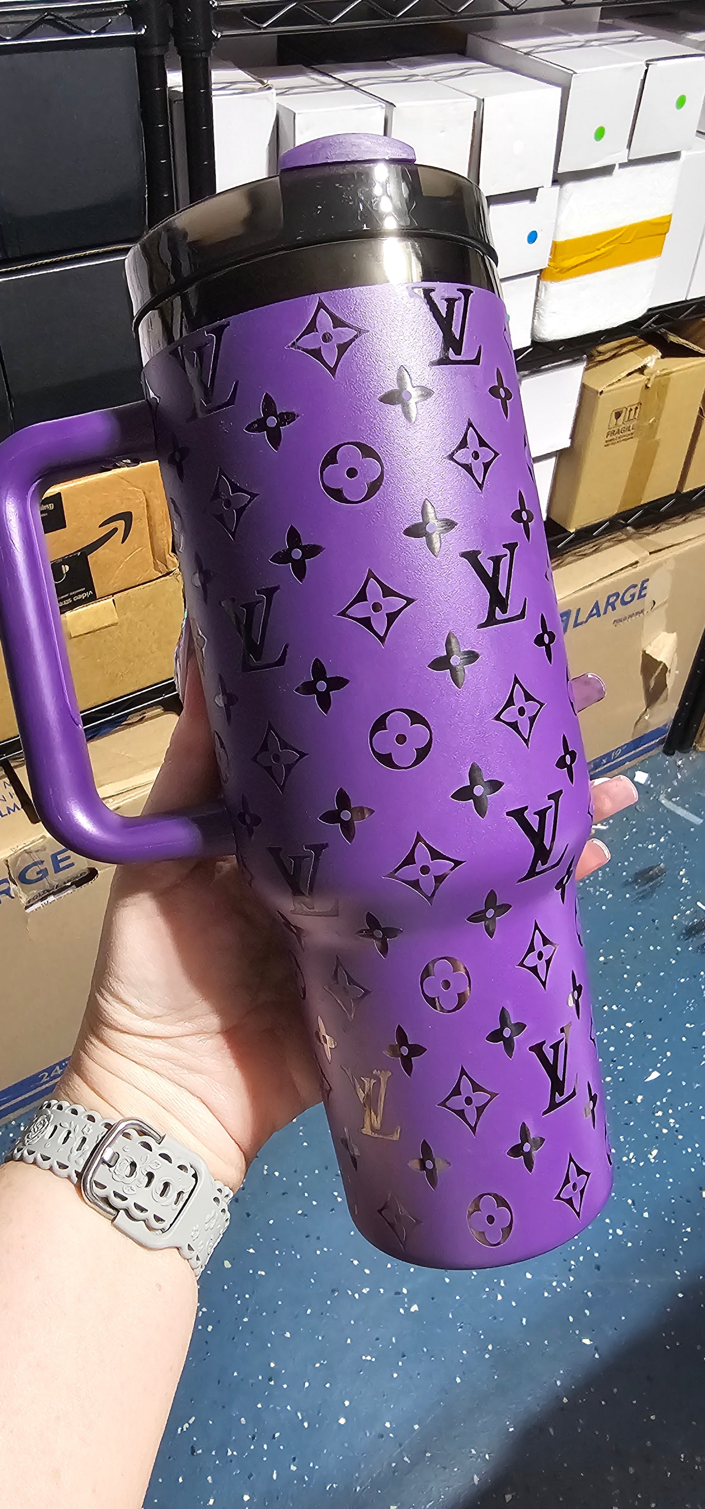 Labubu Engraved Tumbler