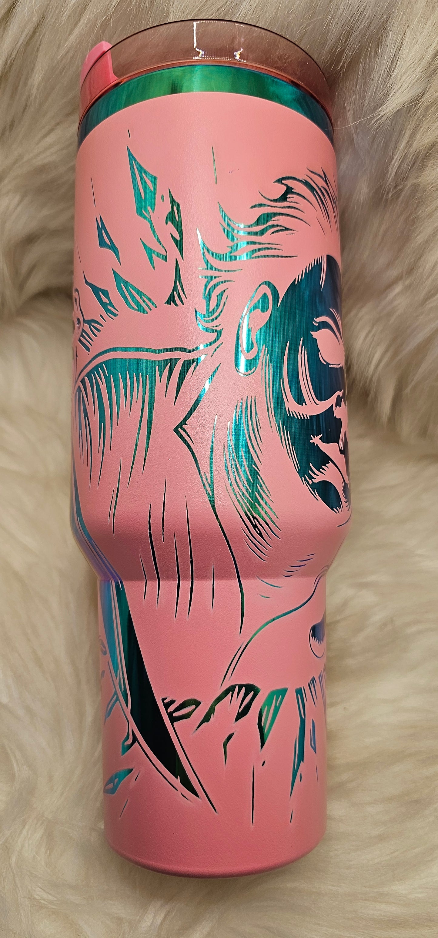 Halloween Myers 40 oz Engraved Tumbler