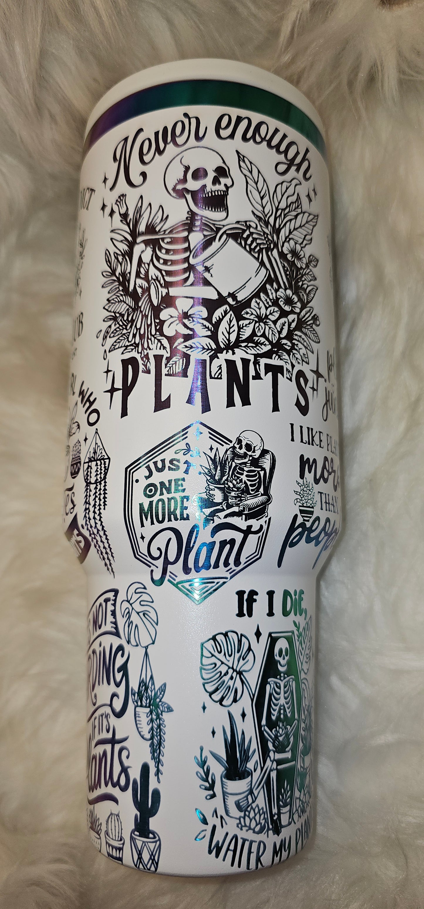 Plant Lady Engraved Tumbler