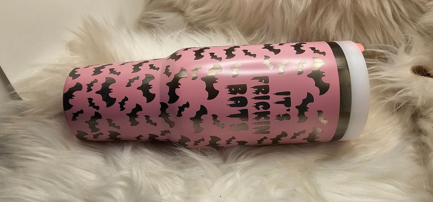 Fricken Bats 40 oz Engraved Tumbler