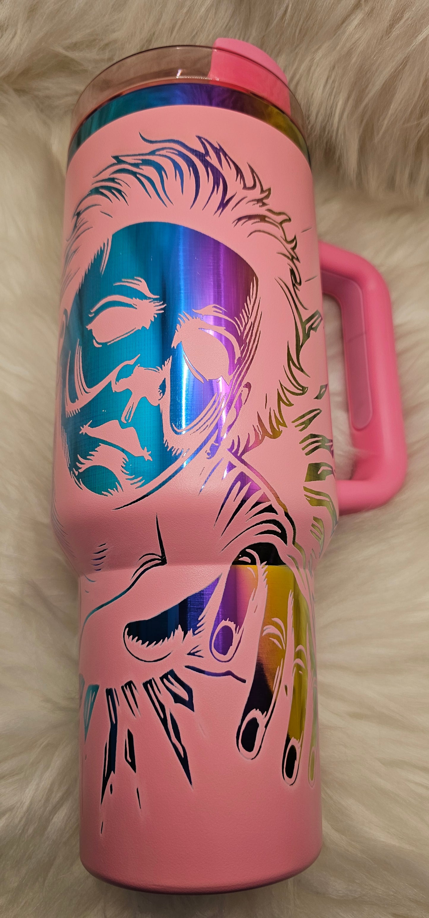 Halloween Myers 40 oz Engraved Tumbler