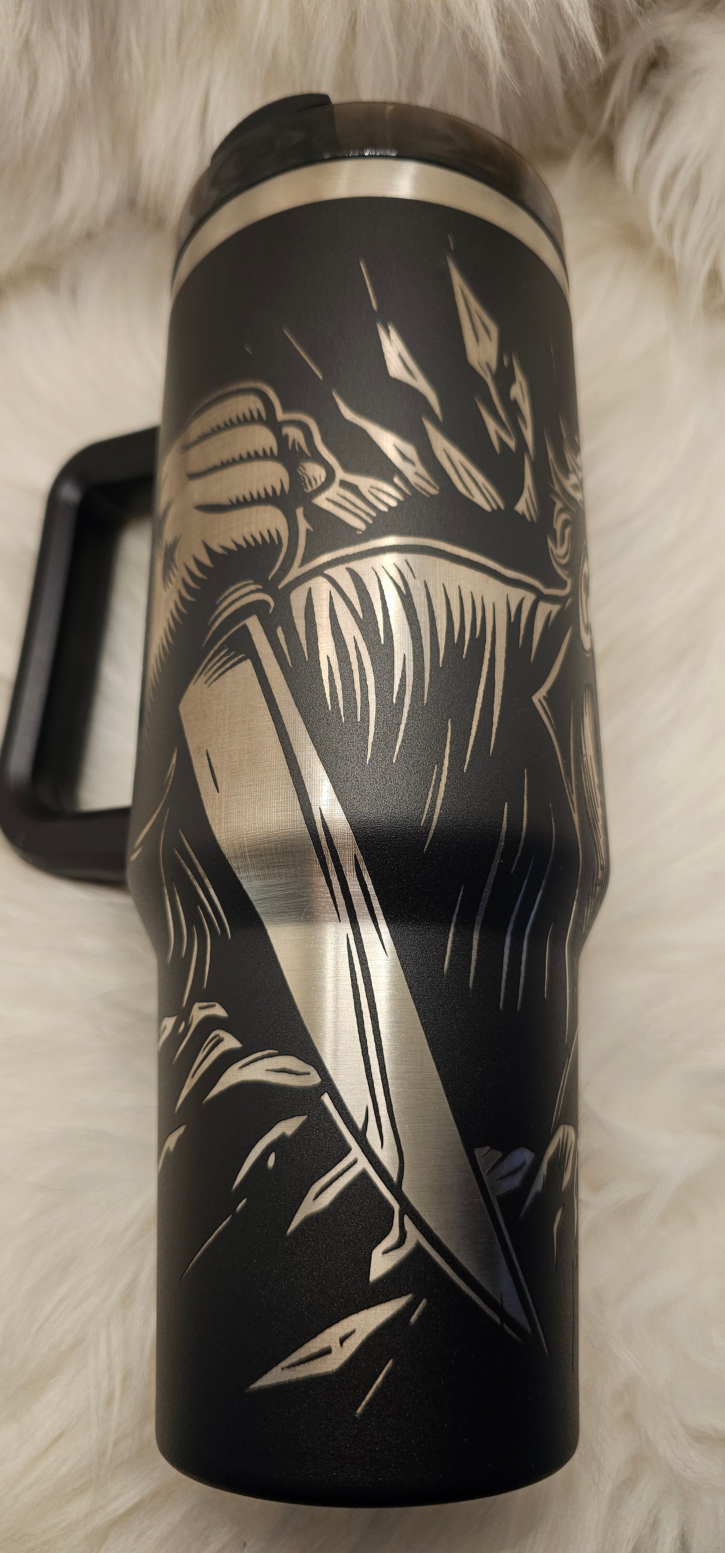 Halloween Myers 40 oz Engraved Tumbler