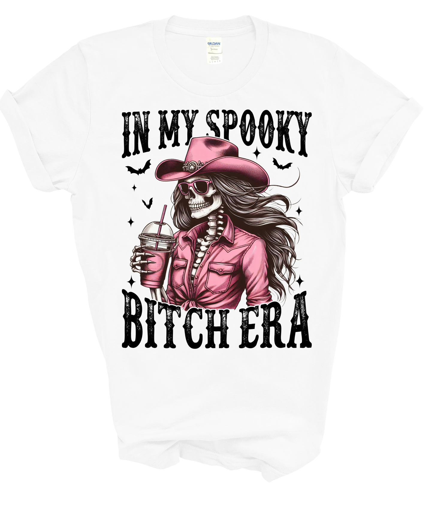 Spooky Bitch Era Cowgirl Skelly Tee